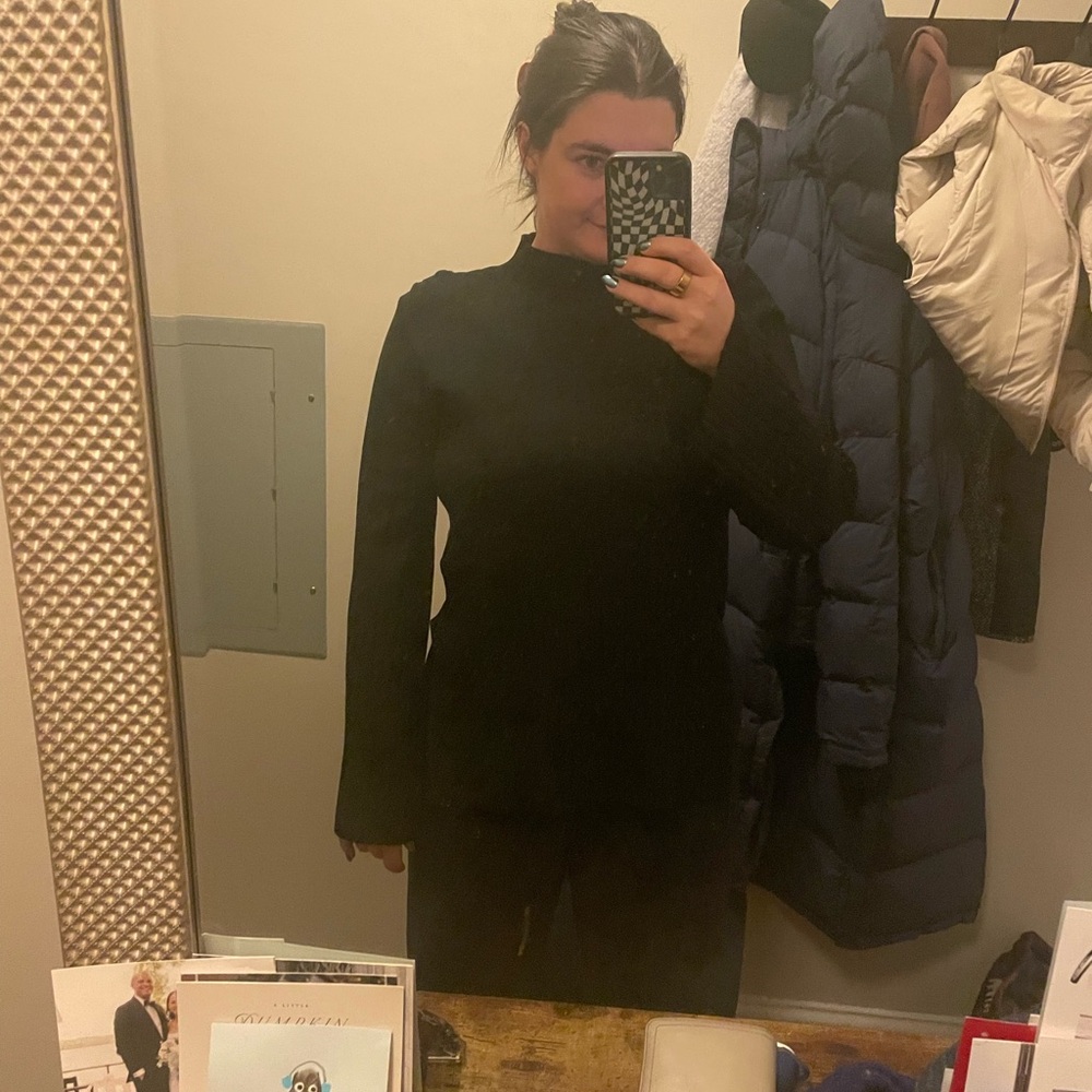 Princess Polly Black Turtleneck Sweater
